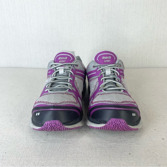 Ryka~Women’s Avert Low Gray/Purple Running/Athletic Shoes~Sz 9.5 - Picture 4 of 15